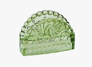 Porta Servilletas Cuadrado de Resina Verde Hecho a Mano, Decorativo y Ecológico para Mesa de Comedor, Portátil - Product Image 3
