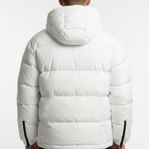 Wholesale Custom Logo <b>Men's</b> <b>Hooded</b> Quilted <b>Puffer</b> <b>Jacket</b> Bubble Winter Coat Casual Outerwear - Product Image 5