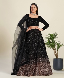 Indian Ethnic Designer Partywear Lehenga Choli for Wedding <b>Party</b> and Festive Functions for Women Trendy Fancy Outfit for <b>Party</b> - Product Image 1