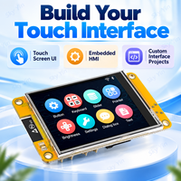 Papan Pengembangan FYX Stock ESP32 Dengan Modul Layar TFT Pintar WiFi BT 2.4 2.8 3.5 Inci Layar Sentuh Panel UI HMI