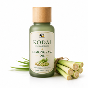 Aceite Esencial de Limoncillo de Tamil Nadu 100% Puro y Natural de Primera Calidad, Destilado al Vapor, para Aromaterapia y Cuidado Facial, Kodai Global Export - Product Image 1