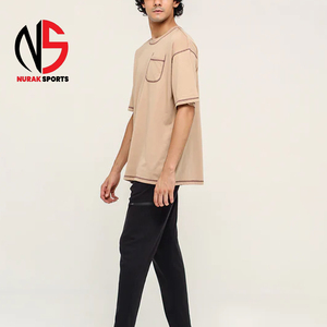 เสื้อยืดโอเวอร์ไซส์แฟชั่นฤดูร้อนคุณภาพสูงสำหรับผู้ชาย ปรับแต่งได้ทุกสี แห้งเร็ว เสื้อแขนสั้นพิมพ์ลาย2026 - Product Image 3