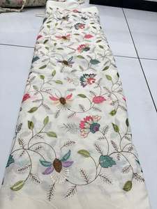 Luxury Floral Embroidered <b>Sequin</b> Lace Fabric Heavyweight Wedding Gown Textile Premium Fashion Apparel <b>Material</b> - Product Image 1