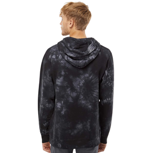 Sudadera con Capucha Unisex de Peso Medio con Estampado Tie Dye, Sudadera de Forro Polar Suave, Ropa Urbana Moderna con Logotipo Personalizado - Product Image 2