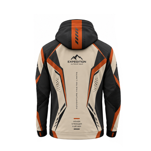 เสื้อแจ็คเก็ตมอเตอร์ไซค์ฤดูร้อนสำหรับผู้ชาย ผ้าระบายอากาศ น้ำหนักเบา เหมาะสำหรับการเดินทางกลางแจ้ง รับออกแบบตามสั่ง ขายส่ง OEM - Product Image 2