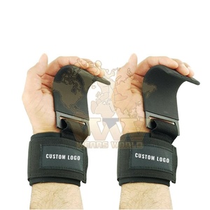 Heavy Duty PRO Metal Lifting Steel Hooks Best Power Weightlifting - Product Image 5