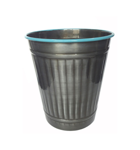 Handmade Iron Waste Basket for Residential Commercial and Hospitality Waste Collection - Product Image 6
