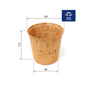 PRODUIT PHARE : Pot en fibre de coco écologique, pur coco bio, idéal pour la culture de semis et la plantation de fleurs - Prix direct - Product Image 1