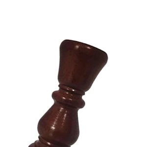Handcrafted Wooden Candle Holder Decorative Pillar Candle Stand <b>Rustic</b> Home Decor <b>Table</b> Centerpiece - Product Image 4
