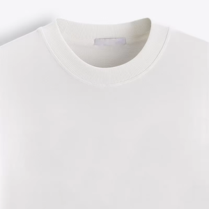 เสื้อยืดคอกลมแขนสั้นทรงโอเวอร์ไซส์ผ้าฝ้าย 100% สำหรับผู้ชาย พิมพ์ลายโลโก้ดิจิทัลด้านหน้า ระบายอากาศได้ดี แห้งเร็ว สวมใส่สบาย - Product Image 5