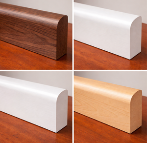 Home Decoration Wood Red Oak Molding Walls Crown Baseboard Trim Factory Direct Wholesale Customizable EFS Brand 1 Year Warranty - Product Image 3