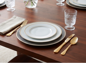 Luxury Design Gold Cutlery Set Elegant Ornate Handles Flatware <b>For</b> Wedding Dining Table Party Kitchen Hotel And Tableware - Product Image 6