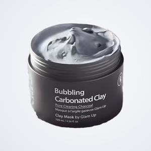 Productos coreanos para el cuidado de la piel K-Beauty Glamup Mascarilla de arcilla efervescente con carbón para limpieza de poros Hecho en Corea 135ML - Product Image 5