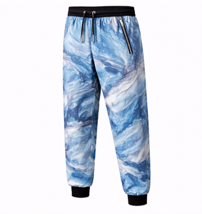 Ensemble de survêtement personnalisé Discover-Impex pour homme, bleu glace texturé, sublimation, veste à capuche et pantalon de jogging, vêtements de sport OEM - Product Image 5