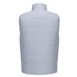 Veste sans manches matelassée légère pour hommes, gilet rembourré, poches zippées, gilet de chasse à bulles - Product Image 5