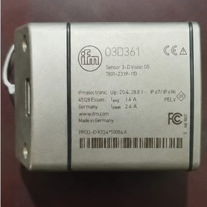 เซ็นเซอร์วิชั่น 3 มิติ อุตสาหกรรม IFM O3D303 กล้องตรวจจับวัตถุอัจฉริยะ 24VDC ตัวเรือนอะลูมิเนียม อีเธอร์เน็ตอุตสาหกรรม PK - Product Image 2