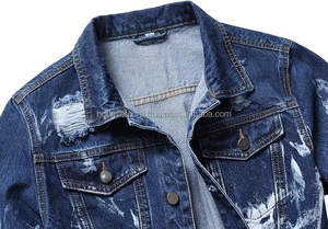 Chaqueta Vaquera Clásica de Invierno para Hombre BooMletcorp, Estilo Urbano, Cuello Alto, Transpirable y de Secado Rápido, Gran Venta - Product Image 4