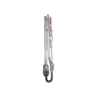 ASTM D445/446 ISO 3104/3105 Certified BALAJI INDIA(BI) Ubbelohde Viscometer Borosilicate Glass Testing Equipment for Oil