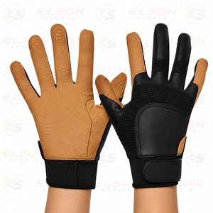 Gants de frappe de baseball personnalisés, légers, de haute qualité, en cuir véritable, dernier modèle, pour l'entraînement - Product Image 4