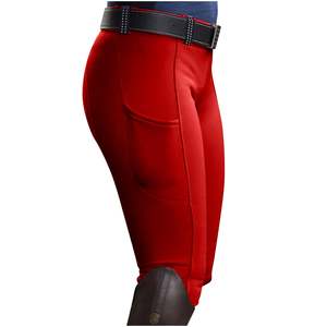 Women’s Full <b>Seat</b> Horse Riding Breeches Equestrian Training Pants Custom Logo Private Label Wholesale Factory - Product Image 3