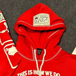Sudaderas con Capucha para Hombre, 100% Algodón, Lisas, Teñidas, con Forro Polar, Bordadas, Ecológicas, Cómodas, Transpirables, de Manga Larga, Personalizadas - Product Image 2