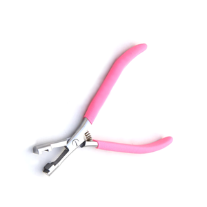 Pince à extensions capillaires avec poignées lisses de couleur personnalisée, construction métallique pour l'installation et le retrait des outils - Product Image 6