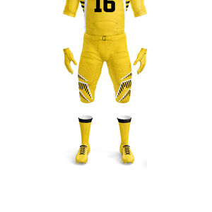 Uniformes de Fútbol Americano 100% Poliéster en Oferta, para Adultos y Jóvenes, Camisetas Personalizadas con Pantalones Cortos a Juego, Conjuntos para Clubes Juveniles - Product Image 6