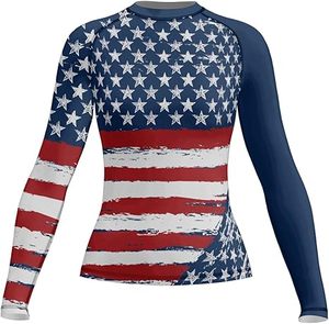 <b>Custom</b> <b>Design</b> Men's Long Sleeve Rashguard BJJ <b>Compression</b> Wear 100% Polyester Premium Quality OEM Service Heat-Transfer Printed - Product Image 1