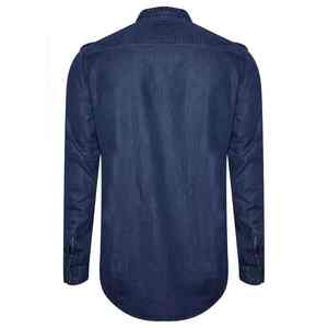 Camisas de Mezclilla para Hombre al por Mayor, Moda Casual, Talla Personalizada, Camisas de Mezclilla de la Mejor Calidad y Estilo Premium - Product Image 3