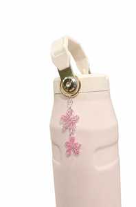 Handmade Beaded Cherry Keychain Cute Fruit <b>Bag</b> <b>Charm</b> Mini Pendant Key Ring Gift Custom Logo Wholesale Supplier - Product Image 3