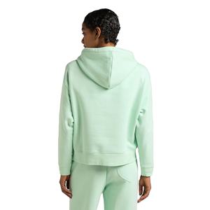 Sudadera con capucha para mujer, de algodón, de gran tamaño, con Logo impreso, de lana, liso, OEM, alta calidad, para invierno - Product Image 3