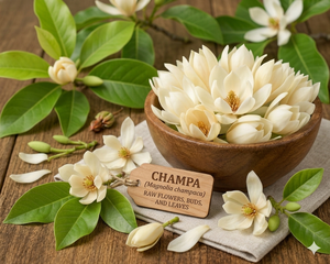 Huile de Champa Magnolia 100% pure, distillée à la vapeur, issue de fleurs, origine Delhi, produits d'aromathérapie, soins de la peau, soins du visage, soins des cheveux - Product Image 2