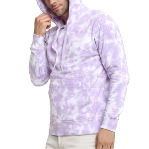 Sweat à capuche tie-dye au design personnalisé, dernier modèle, 100% coton, polaire d'hiver respirant, sweat à capuche décontracté pour homme - Product Image 4