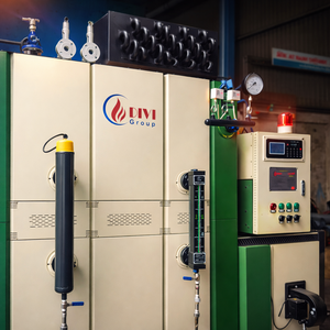 Chaudière à vapeur compacte à biomasse, chaudière industrielle à granulés de bois - Product Image 2