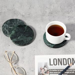 Real <b>marble</b> <b>coasters</b> set heavy <b>marble</b> <b>coasters</b> thick stone <b>coasters</b> non slip <b>marble</b> <b>coasters</b> absorbent stone <b>coasters</b> - Product Image 4