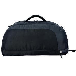 Bolsa de Viaje Deportiva Negra Premium con Correa de Hombro Ajustable, Asas Dobles, Amplio Espacio de Almacenamiento y Bolsillo Frontal Utilitario - Product Image 5