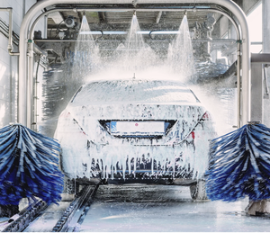 Station de lavage de voitures électrique en gros pour usine, avec recyclage des eaux usées, tunnel de lavage continu et machine de lavage de voitures manuelle - Product Image 1