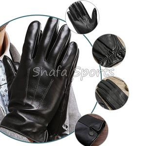 Gants en cuir pour homme de haute qualité, fabriqués sur mesure, pour les sports d'hiver et la conduite, toutes tailles disponibles pour un usage décontracté - Product Image 2