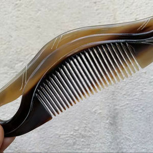 Handcrafted Terracotta Hair Comb Custom Engraved Eco-Friendly Durable Hair <b>Tool</b> - Product Image 1