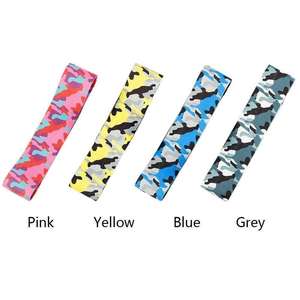Elastic Non Slip Fabric Hip Resistance Workout Loop Band Booty Resistant Glute Circle Leg Bands High Elastic Latex Exercise Band - Product Image 1