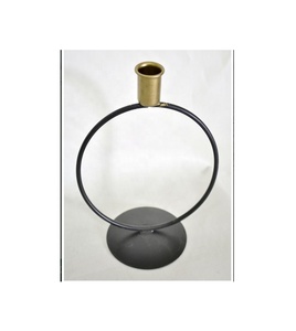 Handmade Low MOQ High Quality New Shape Brass Candle <b>Stand</b> Manufacturer Wholesaler factory direct sale - Product Image 2