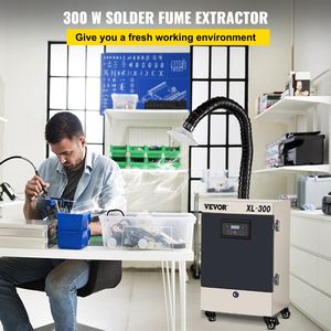 Estrattore di Fumi per Saldatura 330W 270 CFM con Telecomando Wireless, 6 Filtri, 5 Velocità, Assorbitore di Fumo per Saldatura - Product Image 2