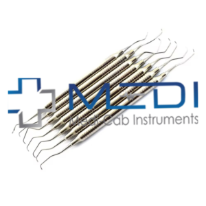 Ensemble de sondes d'exploration dentaire de haute précision, double extrémité, en acier inoxydable, par Medicab Surgical Instruments - Product Image 5