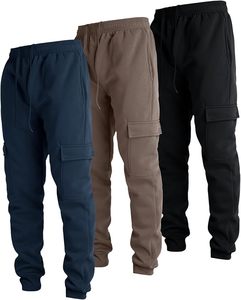 Pantalon de survêtement unisexe de qualité supérieure, nouveau design, séchage rapide, style décontracté, cordon de serrage, taille basse, 100% coton, prix bas, nouvelle arrivée - Product Image 3