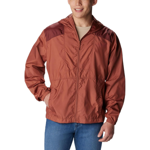 <b>Men</b> Casual Hooded Winter Windbreaker <b>Jacket</b> Premium Lightweight Outdoor Soft Waterproof 100% Polyester Regular Fit Fashion - Product Image 3