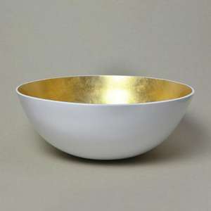 Tazón de Lujo para Servir Comida en Bodas, Vajilla, Tazón Dorado de Estilo Contemporáneo - Product Image 6