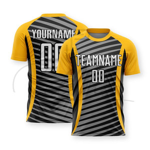 Uniforme de Fútbol de Último Diseño, Nuevo Estilo, Calidad Premium, Color Sólido, en Venta - Product Image 3