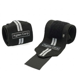 Custom Logo Wrist Wraps Professional Protection Breathable Soft Lightweight Foldable Unisex Weightlifting <b>Gym</b> <b>Body</b> Building - Product Image 1