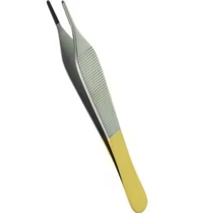 Pinzas Adson para tejidos, personalizadas, con dientes y puntas de precisión artesanal - Instrumentos quirúrgicos Excel en venta a bajo precio - Product Image 2