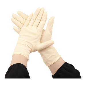Gants de salle blanche antistatiques en latex texturé jetables Koreca Grade 100 229/305mm pour travaux semi-conducteurs - Product Image 3